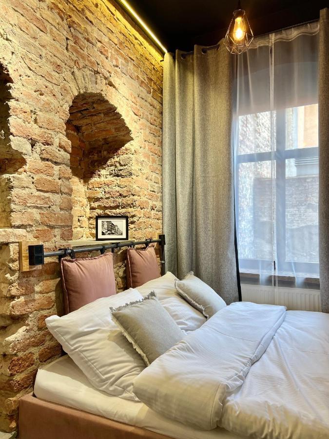 Pudrowy Apartament Old Town Design Stary Toruń Extérieur photo