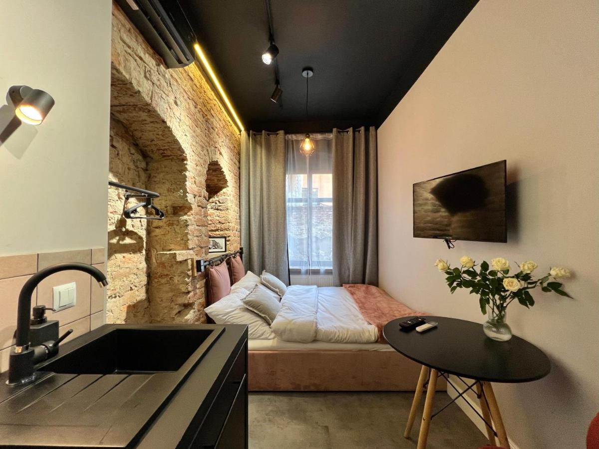 Pudrowy Apartament Old Town Design Stary Toruń Extérieur photo